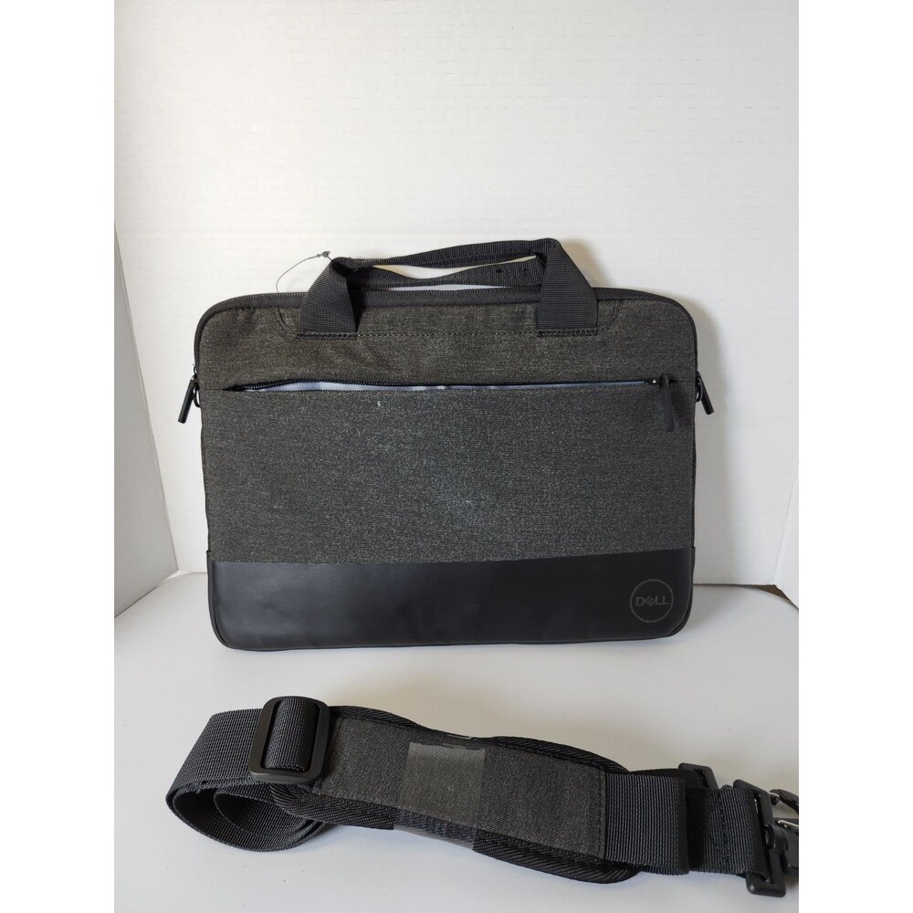 New Dell Pro Sleeve 13 Notebook Laptop Carrier Bag Gray & Black 7MTR0 - Picture 2 of 11
